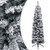  Slim Artificial Christmas Tree with Flocked Snow Green 5 ft PVC A949-320953