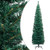  Slim Artificial Christmas Tree with Stand Green 6 ft PVC A949-320950