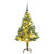  Artificial Christmas Tree 150 LEDs&Ball Set&Flocked Snow 59.1 A949-3210100