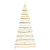  Christmas Tree Natural 70.87 in Solid Ash Wood A949-42020261