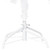  Artificial Pre-lit Christmas Tree with Ball Set White 59.1" PVC A949-3077626