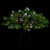  Artificial Pathway Pre-lit Christmas Tree Green 15.7" PVC A949-332834