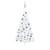  Artificial Half Pre-lit Christmas Tree with Ball Set White 59.1 A949-3077655