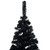  Artificial Pre-lit Christmas Tree with Ball Set Black 47.2" PVC A949-3077588