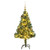  Artificial Christmas Tree 150 LEDs&Ball Set&Flocked Snow 59.1 A949-3210084