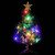  Mini Artificial Pre-lit Christmas Tree with 20 LEDs Green 17.7 A949-357767