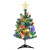  Mini Artificial Pre-lit Christmas Tree with 20 LEDs Green 17.7 A949-357767