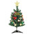  Mini Artificial Pre-lit Christmas Tree with 20 LEDs Green 17.7 A949-357767