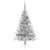  Artificial Pre-lit Christmas Tree Silver 59.1" PET A949-3397192