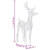  Reindeers & Sleigh Christmas Decoration 160 LEDs 51.2" Acrylic A949-328520