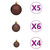  Artificial Pre-lit Christmas Tree with Ball Set Green 59.1 A949-3077796