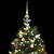  Artificial Hinged Christmas Tree 150 LEDs & Ball Set 47.2 A949-3210283