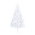  Artificial Half Pre-lit Christmas Tree with Ball Set White 70.9 A949-3077484