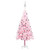  Artificial Pre-lit Christmas Tree with Ball Set Pink 59.1" PVC A949-3077670