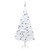  Artificial Pre-lit Christmas Tree with Ball Set White 47.2" PVC A949-3077711