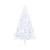  Artificial Half Pre-lit Christmas Tree with Ball Set White 70.9 A949-3077656