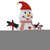 Inflatable Snowman with LEDs 8 ft A949-345373