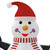 Inflatable Snowman with LEDs 8 ft A949-345373