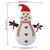 Inflatable Snowman with LEDs 8 ft A949-345373