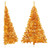 Artificial Half Christmas Tree with Stand Gold 8 ft PET A949-344694