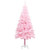 Artificial Pre-lit Christmas Tree with Ball Set Pink 47.2" PVC A949-3077497