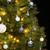 Artificial Hinged Christmas Tree 150 LEDs & Ball Set 47.2 A949-3210197