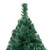 Artificial Pre-lit Christmas Tree with Ball Set Green 59.1" PVC A949-3077707