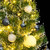 Artificial Christmas Tree 150 LEDs&Ball Set&Flocked Snow 47.2 A949-3210099