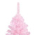 Artificial Pre-lit Christmas Tree with Ball Set Pink 70.9" PVC A949-3077499