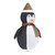 Decorative Christmas Snow Penguin Figure LED Luxury Fabric 3 ft A949-328501