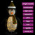 Decorative Christmas Snow Penguin Figure LED Luxury Fabric 3 ft A949-328501