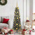 Artificial Christmas Tree with 150 LEDs Green 47.24 in A949-3395913