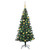 Artificial Pre-lit Christmas Tree Green 70.87 in PVC and Metal A949-3396759