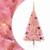 Artificial Pre-lit Christmas Tree Pink 47.24 in PVC A949-3397047