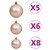 Corner Artificial Christmas Tree LEDs&Ball Set White 82.7" PVC A949-3077960