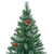 Frosted Pre-lit Christmas Tree with Ball Set&Pinecones 59.1 A949-3077527