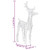 Reindeers & Sleigh Christmas Decoration 160 LEDs 51.2" Acrylic A949-328514