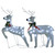 Christmas Reindeers 2 pcs White 40 LEDs A949-342685