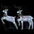 Christmas Reindeers 2 pcs White 40 LEDs A949-342685
