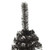 Artificial Half Christmas Tree with Stand Black 8 ft PVC A949-344679