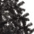 Artificial Half Christmas Tree with Stand Black 8 ft PVC A949-344679
