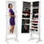 2-in-1 White Freestanding Mirror / Jewelry Organizer Armoire Cabinet Q280-WFLJMAV109581732