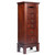 Medium Brown Wood Jewlery Armoire Storage Chest Cabinet with Mirror Q280-WJCACF38475891