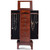 Medium Brown Wood Jewlery Armoire Storage Chest Cabinet with Mirror Q280-WJCACF38475891