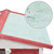 Outdoor Rabbit Hutch 3 Doors Red Wood A949-170839
