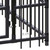 Outdoor Dog Kennel Steel 158.8 ft A949-3097943