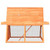 Rabbit Hutch Solid Pine & Fir Wood 59.8"x50.4"x42.5 A949-170643