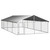 Outdoor Dog Kennel with Roof 236.2"x118.1"x59.1 A949-171502