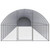 Outdoor Chicken Coop 9.8'x65.6'x6.6'Galvanized Steel A949-3095479