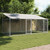 Dog Cage with Roof and Doors Gray 13.1'x6.6'x6.6'Galvanized Steel A949-3209563